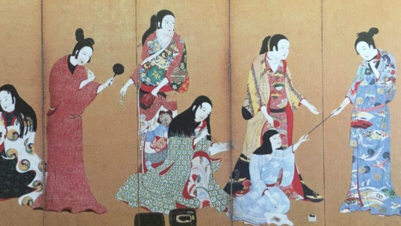 国宝-絵画｜風俗図（松浦屏風）［大和文華館/奈良］