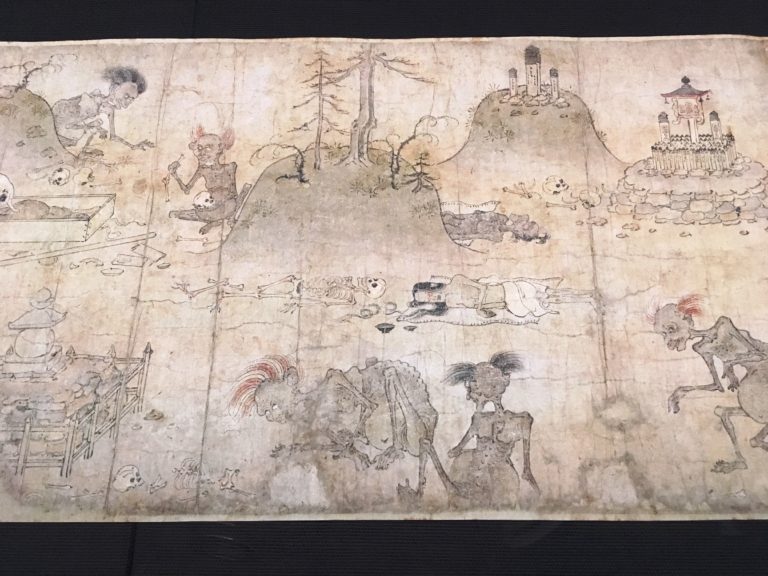 国宝-絵画｜餓鬼草紙（絵十図・河本本）[東京国立博物館] | WANDER 国宝